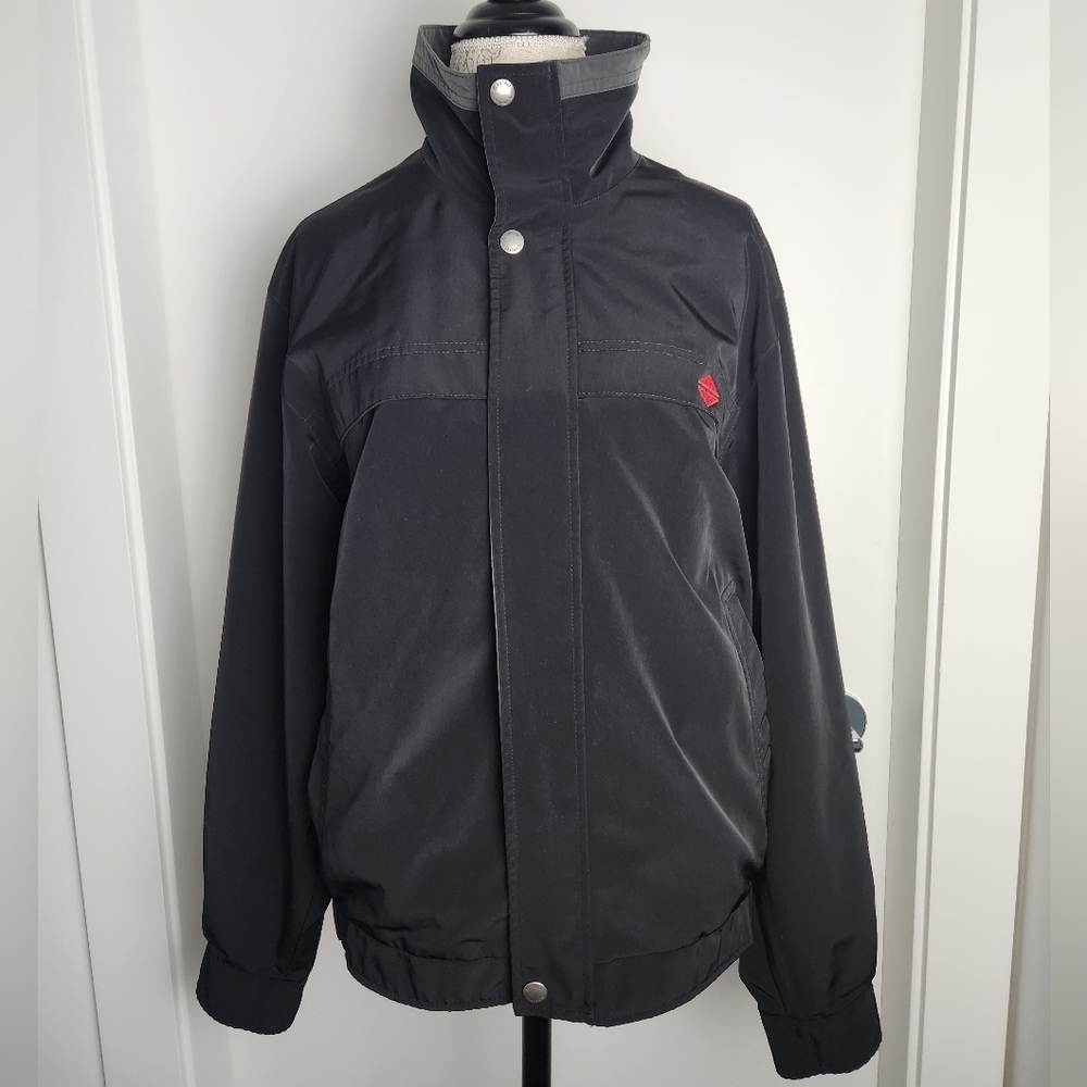 Vtg Black Outerwear Windbreaker Jacket